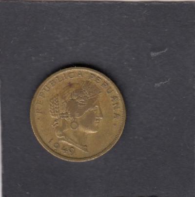 Beschrijving: 20 Centavos LEAF